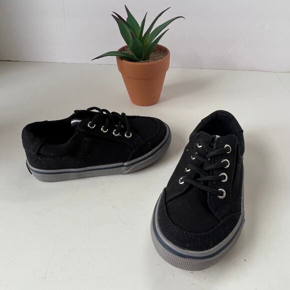 Sperry Trysail Jr Toddler Sneakers Shoes Size 8M Navy Blue Hook and Loop Slip On - Picture 13 of 13